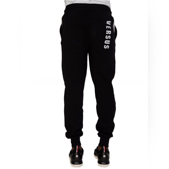 Versace Versus Pocket Tape Logo Joggers - Picture 1 of 11